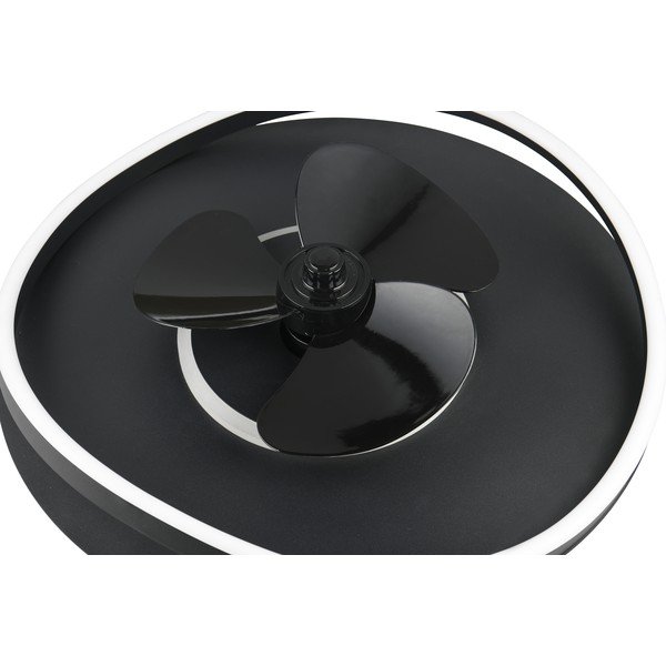 Plafoniera LED nera opaca Sortland – Trio-image-4