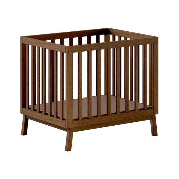 Lettino marrone in pino massiccio 95x75 cm Sezane – Vipack