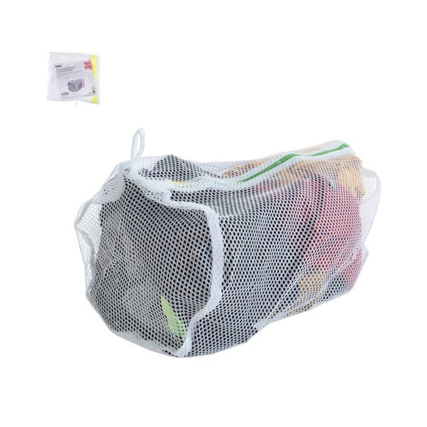 Bílá síťka na praní se zipem Orion