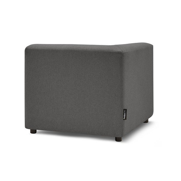 Modulo divano grigio scuro Kleber - Bobochic Paris-image-3