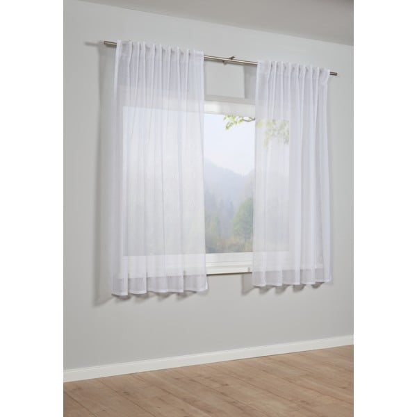 Tenda bianca 175x140 cm Grafik - Gardinia-image-1