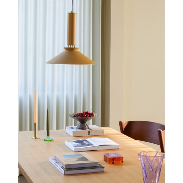 Lampadario a sospensione arancione ø 40 cm Coney - Hübsch-image-4