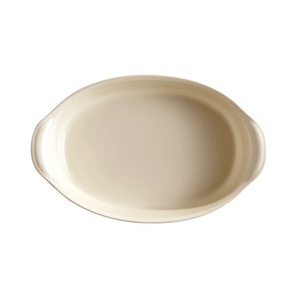 Pirofila ovale di colore avorio , 2,3 l - Emile Henry-image-2
