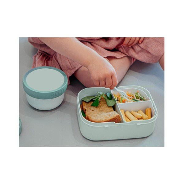 Portapranzo per bambini beige in plastica Sunshine & Rainbow – Mepal-image-1
