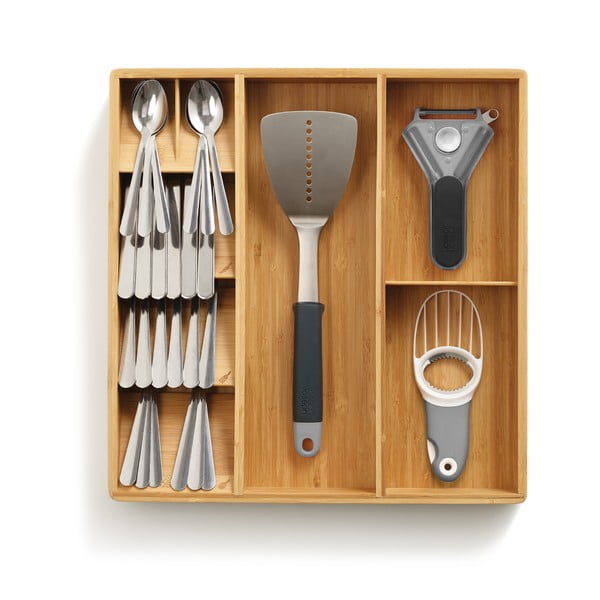 Organizzatore per cassetti in bambù - Joseph Joseph-image-3