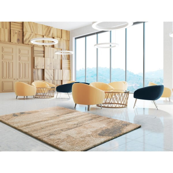Tappeto beige-marrone , 80 x 150 cm Serene - Universal-image-1