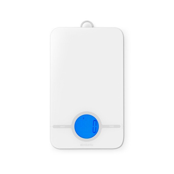 Bílá kuchyňská váha Brabantia Timer