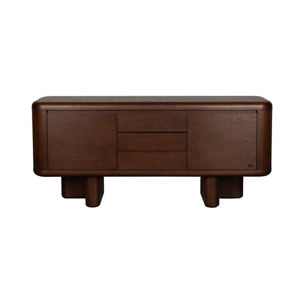 Credenza colore naturale scuro con effetto frassino 160x72x40 cm Herman – Dutchbone
