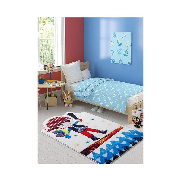 Tappeto per bambini Parrot, 100 x 150 cm - Confetti