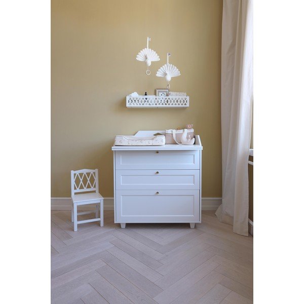 Sedia per bambini bianca Harlequin – Cam Cam Copenhagen-image-4