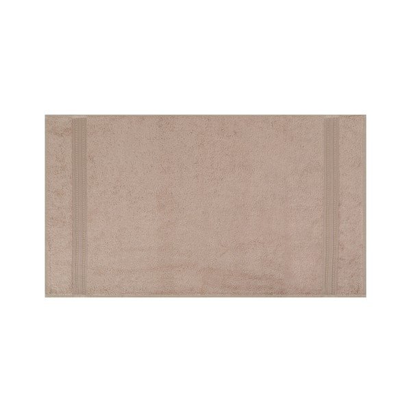 Asciugamano marrone in cotone e fibra di bambù , 70 x 140 cm Lavinya - Foutastic-image-1