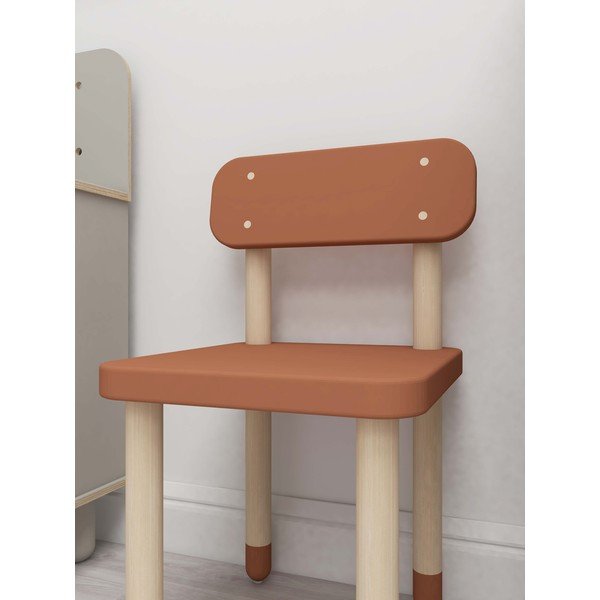 Sedia per bambini rosa Dots - Flexa-image-1