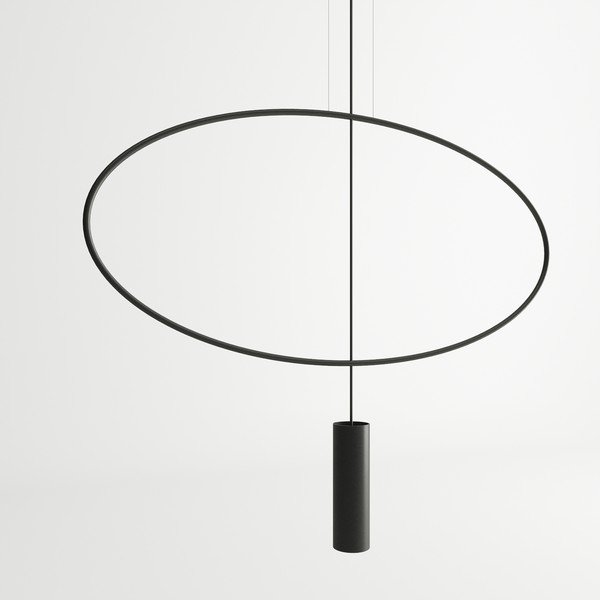 Lampadario nero in metallo HOLAR – Thoro-image-2