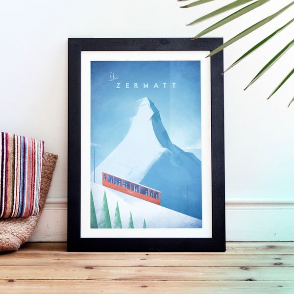Poster , 30 x 40 cm Zermatt - Travelposter-image-1