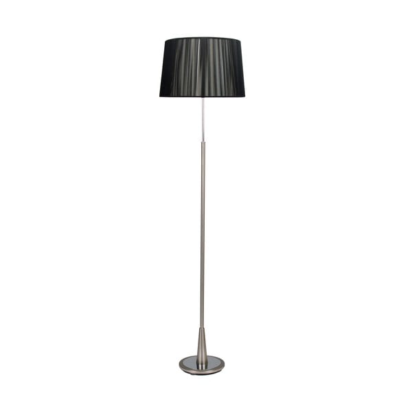 Lampada da terra in nero e argento (altezza 146 cm) Dera - Candellux Lighting