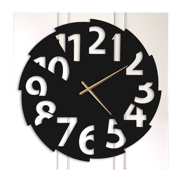 Orologio da parete nero Elmer - Unknown