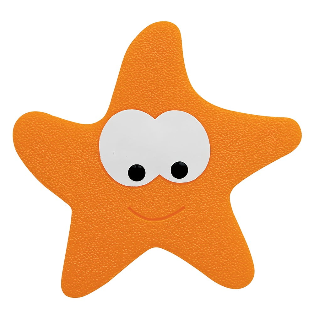Set di tappetini antiscivolo per bambini 5 pz per la vasca 12x13 cm Starfy – Spirella | Tappetini antiscivolo per bambini