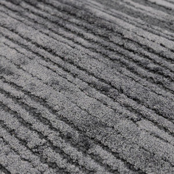 Tappeto in misto lana tessuto a mano color petrolio 160x230 cm Henley Petrol - Asiatic Carpets-image-3