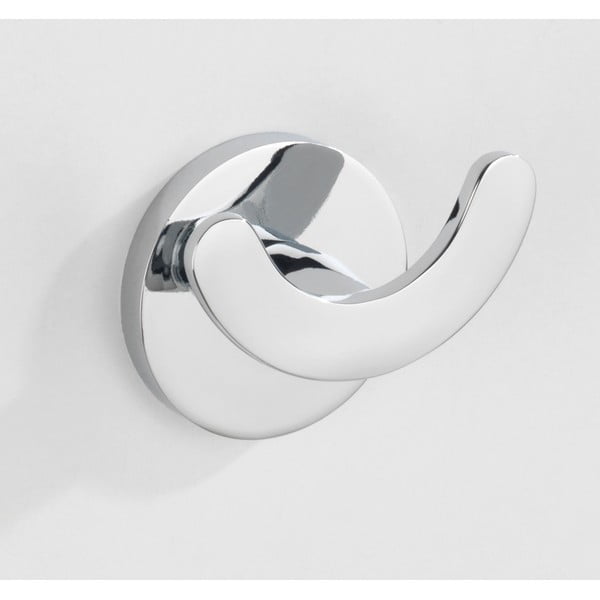 Gancio autoportante in acciaio inox in argento opaco Isera - Wenko-image-1