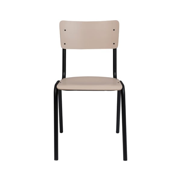 Sedie da pranzo beige in set da 4 Back to school - Zuiver-image-3