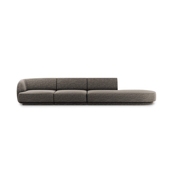 Divano grigio 328 cm Miley - Micadoni Home