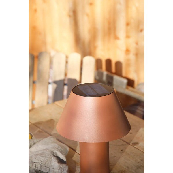 Illuminazione esterna LED con alimentazione a pannelli solari/con ricarica USB con intensità regolabile da tavolo  ø 25 cm Vivo – Markslöjd-image-2
