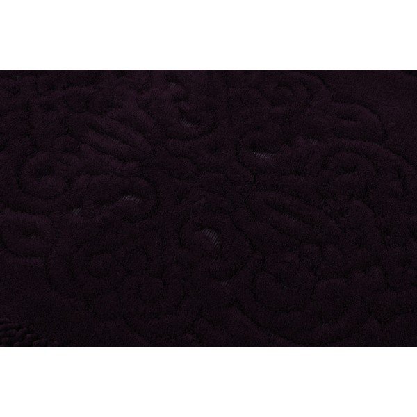 Tappeti da bagno viola scuro in set da 2 100x60 cm Piante - Foutastic-image-4