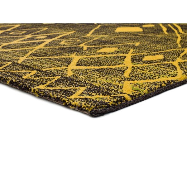 Tappeto giallo Neon Shine, 80 x 150 cm - Universal-image-2