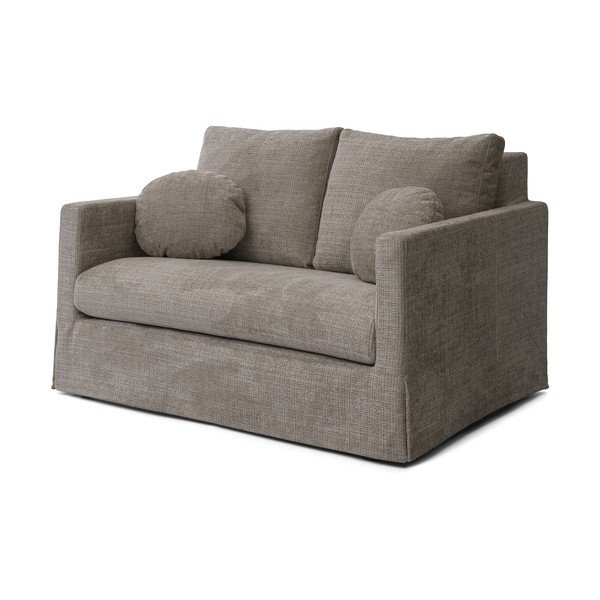Divano grigio 140 cm Paphos – Ropez