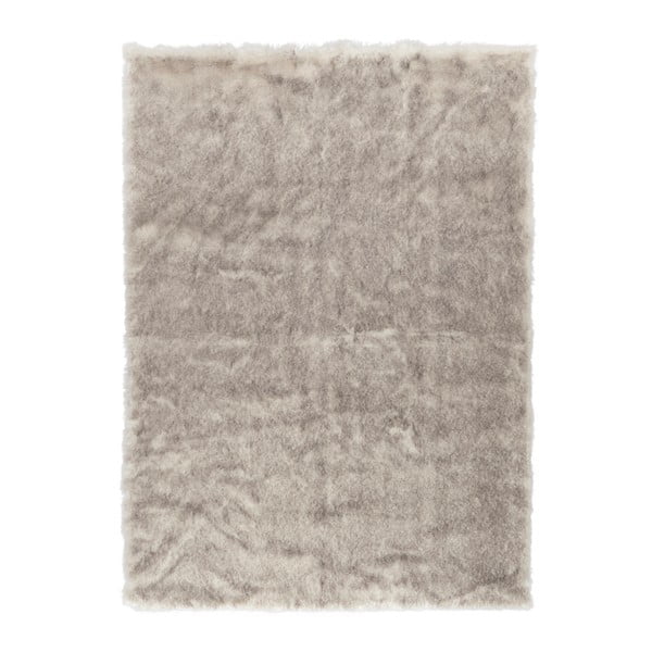 Tappeto morbido in pelliccia sintetica marrone, 120 x 170 cm Natural - Mint Rugs