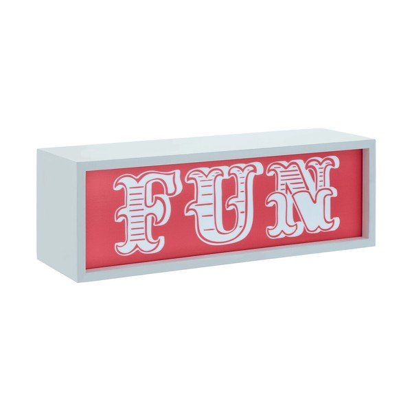 Decorazione luminosa rossa con alimentazione a batteria Fun – Premier Housewares