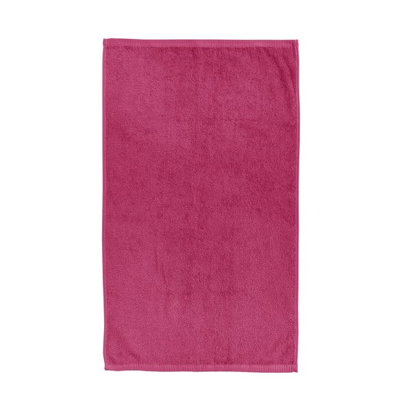 Asciugamano con asciugatura rapida e tipo terry rosa scuro in cotone 90x140 cm Quick Dry – Catherine Lansfield