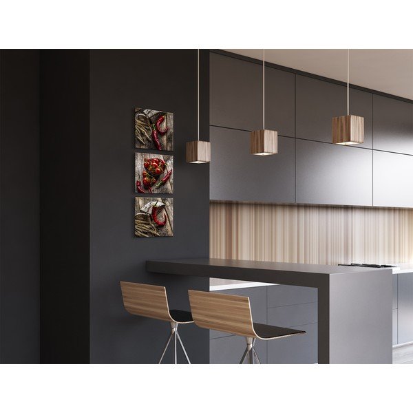 Set di 3 peperoni rossi Glasspik Set - Styler-image-1