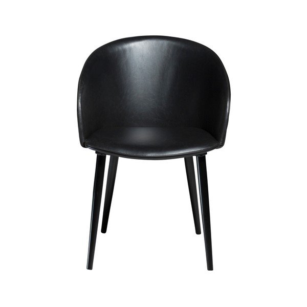 Sedia in similpelle nera Dual - DAN-FORM Denmark-image-1