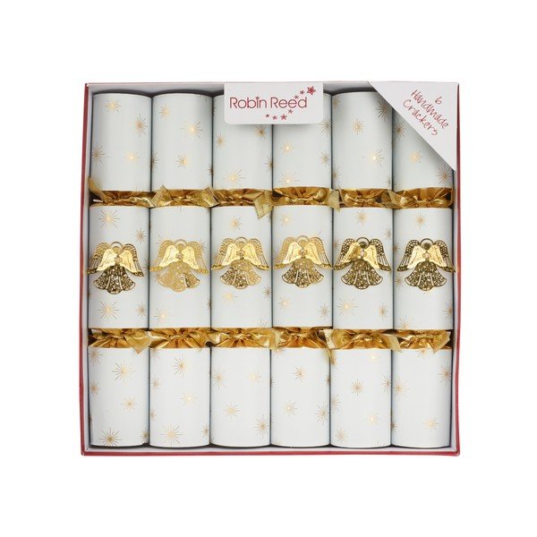 Set di 6 cracker natalizi Jewel Angel - Robin Reed