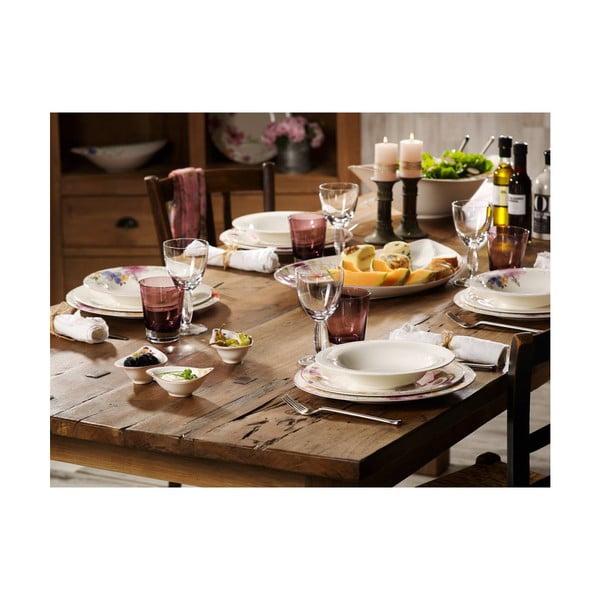 Piatto fondo in porcellana bianca Villeroy & Boch , ⌀ 23 cm New Cottage - Villeroy&Boch-image-1