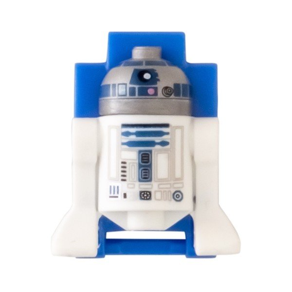 Orologio per bambini blu-nero-bianco con figura di Star Wars R2D2 - LEGO®-image-2
