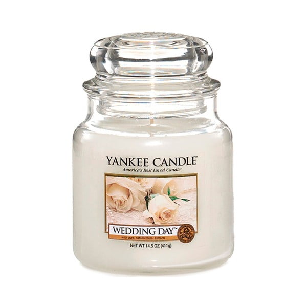 Tempo di combustione della candela profumata 65 h Wedding Day - Yankee Candle