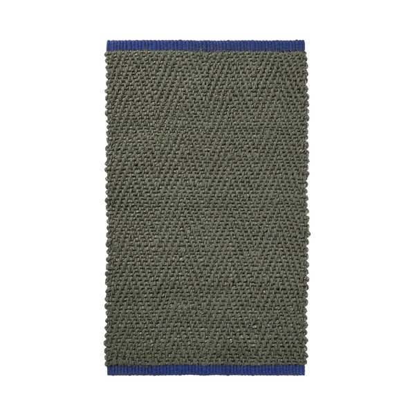Tappeto verde scuro in iuta 50x80 cm Notes – Mette Ditmer Denmark