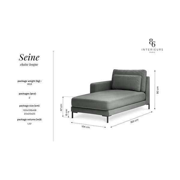 Bradipo grigio , angolo sinistro Seine - Interieurs 86-image-3