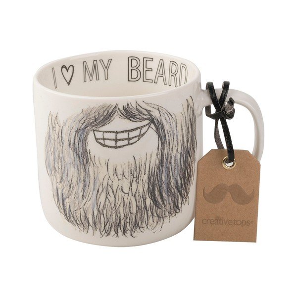Porcelánový hrnek Creative Tops Core Beard Mug, 450 ml