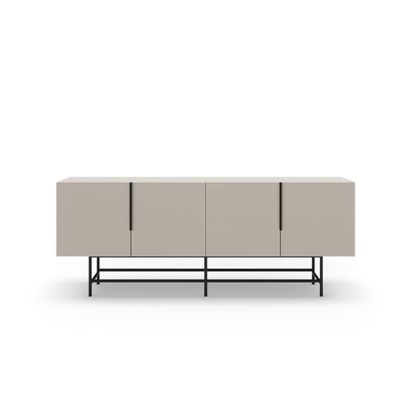 Cassettiera bassa crema 200x77,5 cm Eldia - Marckeric