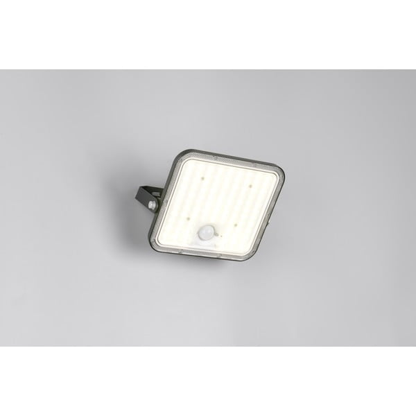 Illuminazione esterna LED con alimentazione a pannelli solari con timer/con sensore di movimento da parete (altezza totale 19 cm) Acora – Trio-image-3