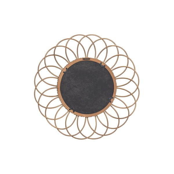 Specchio da parete con cornice in bambù ø 59 cm Flores - Basiclabel-image-4