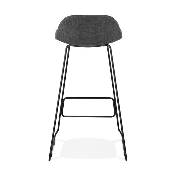 Sgabello da bar grigio scuro, altezza seduta 76 cm Vancouver - Kokoon-image-4