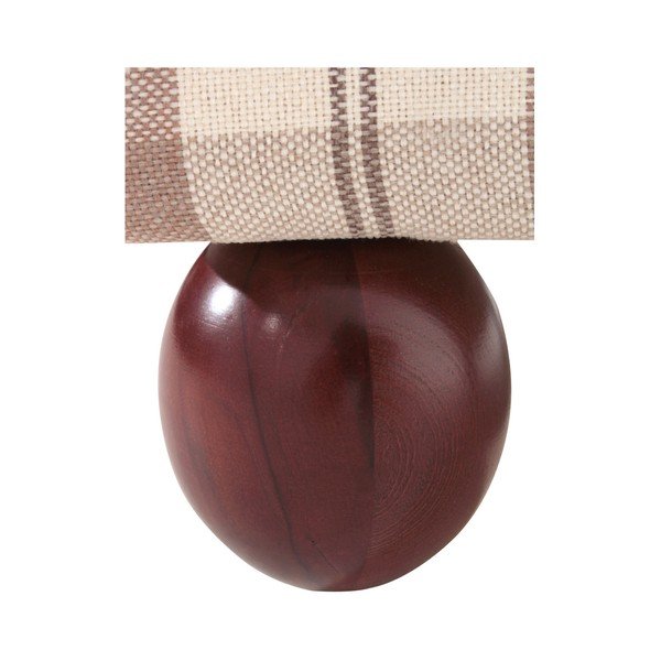 Poltrona a quadri marrone Monarch Chenille - Max Winzer-image-1