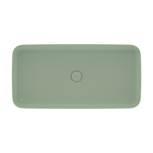 Lavabo in ceramica verde 80x40 cm Ipalyss - Ideal Standard-image-2