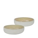 Ciotole bianco-beige in set di 2 pezzi in pietra ø 13,5 cm Sand Grain - Mette Ditmer Denmark