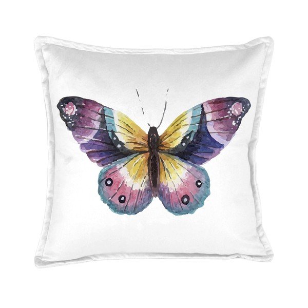 Cuscino bianco Dama, 45 x 45 cm - Surdic