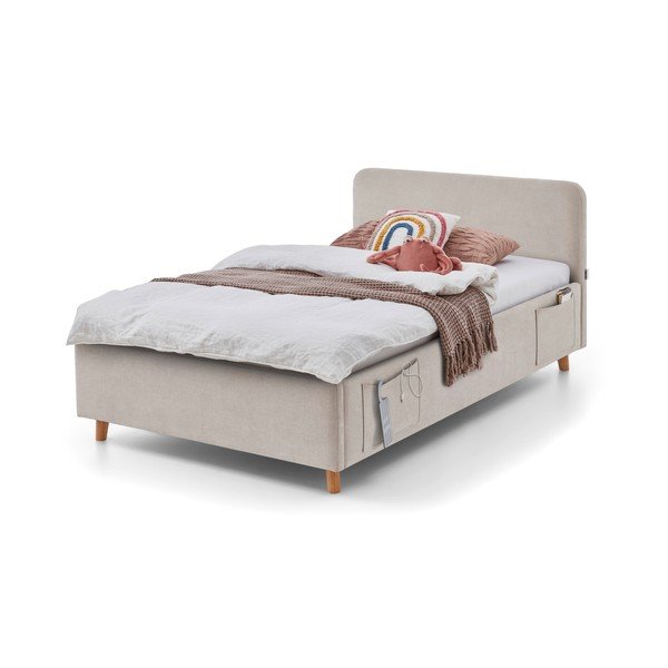 Letto da bambini beige rete non inclusa 120x200 cm Cosy – Meise Möbel-image-4